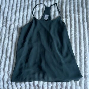 Twik Womens Medium Dark Green Airy Tank Top